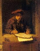 HOOGSTRATEN, Samuel van Self-Portrait zg oil painting artist